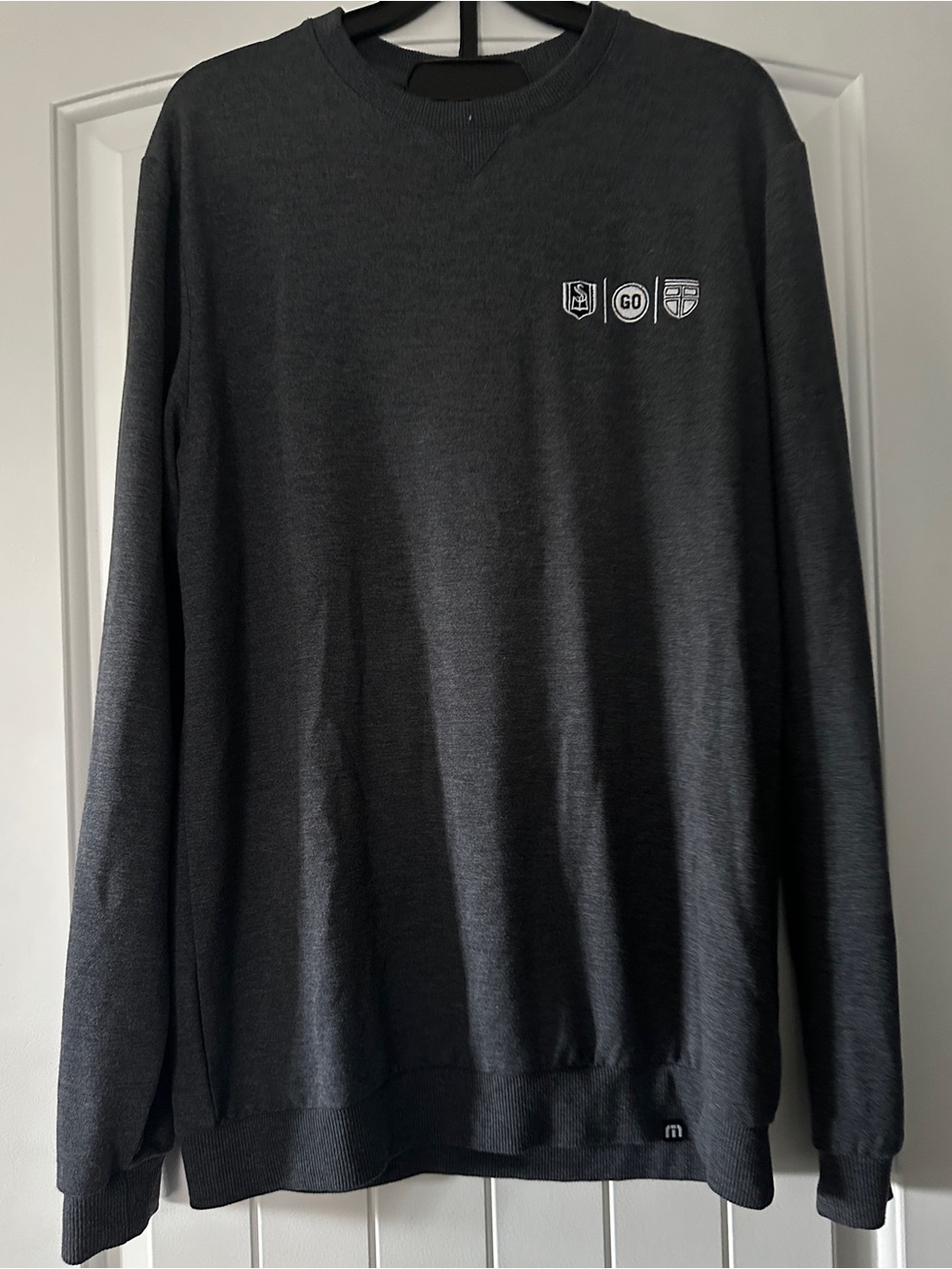 Travis Mathew Golf Soft Gray Sweatshirt Sz M